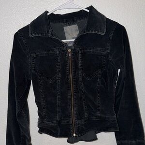 Vintage BB dakota Black Women's Zip-Front Jacket